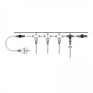 LED коледна светлина на комплект